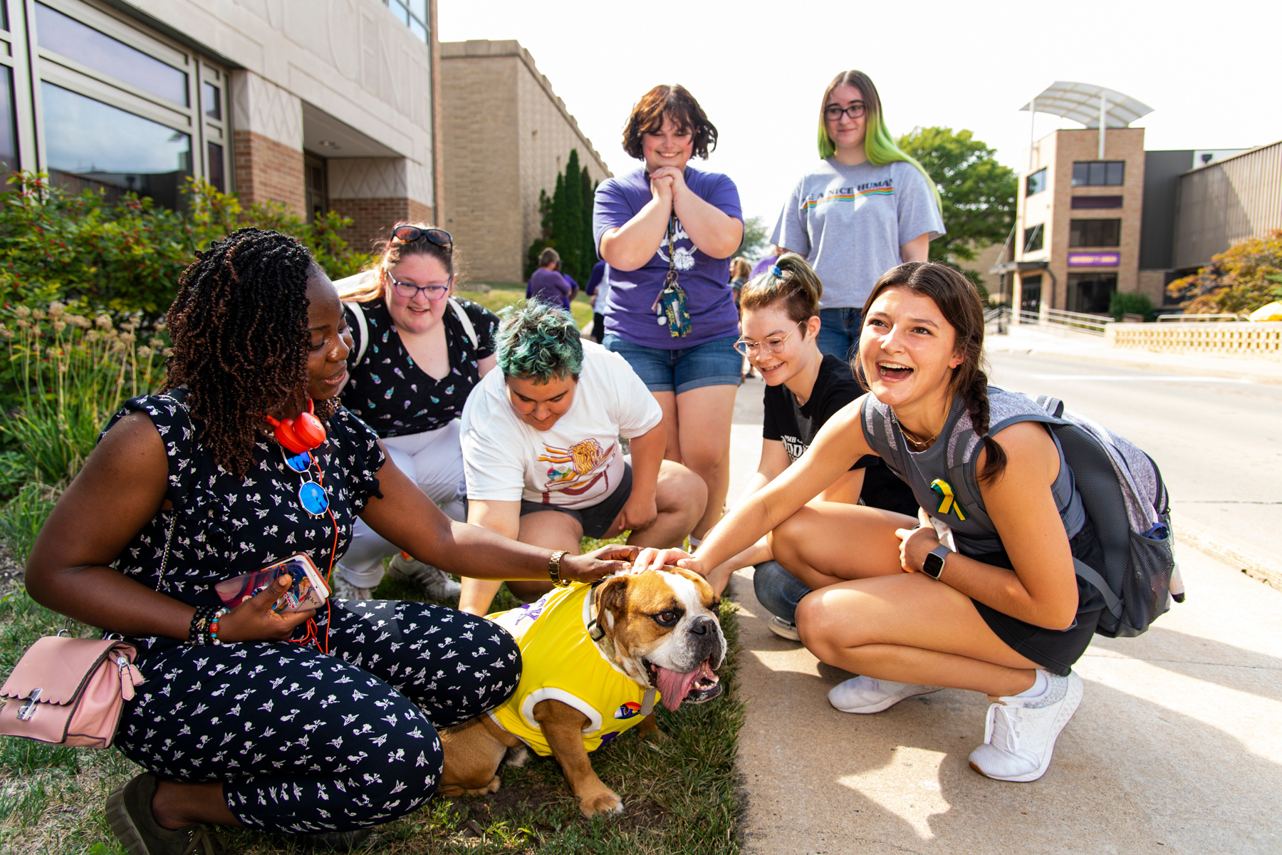 Image of WIU students